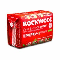 Утеплитель rockwool лайт баттс скандик (800*600*50 мм)