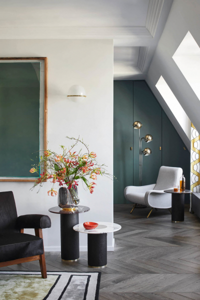 Парижская квартира дизайнера Кристофа Пойе