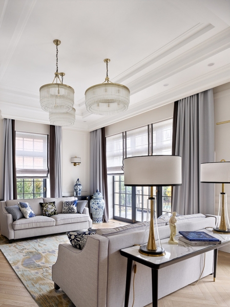 Дом в стиле американской классики в Подмосковье