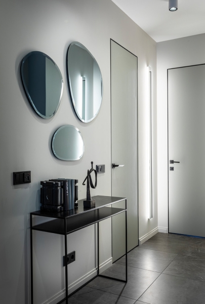 Европейский интерьер московской квартиры 90 м² для иностранца