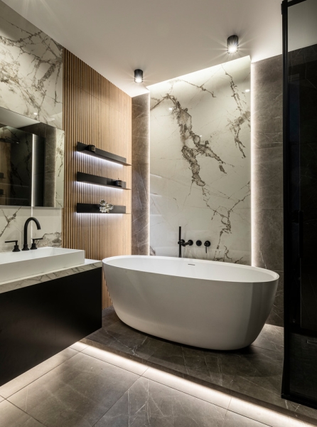 Европейский интерьер московской квартиры 90 м² для иностранца