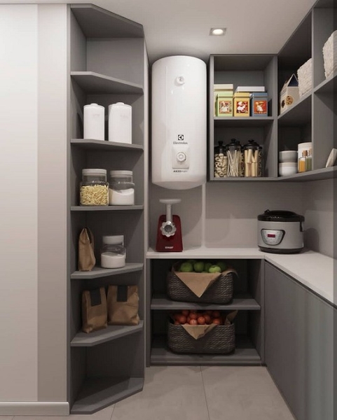 Кладовка в квартире: как сделать ее удобной, стильной и сохранить порядок (67 фото)