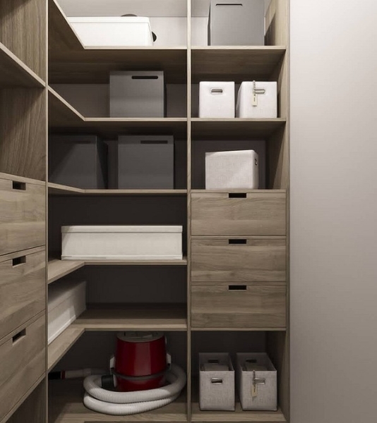 Кладовка в квартире: как сделать ее удобной, стильной и сохранить порядок (67 фото)