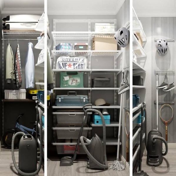 Кладовка в квартире: как сделать ее удобной, стильной и сохранить порядок (67 фото)