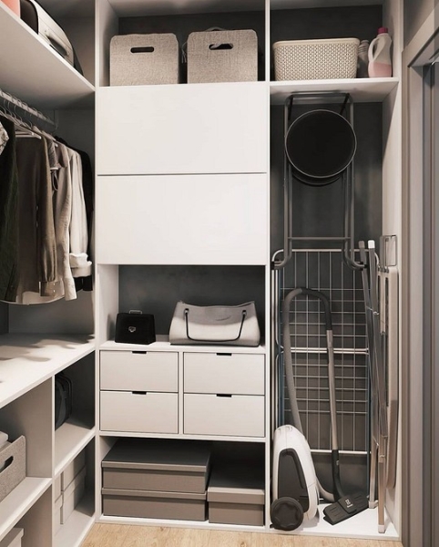 Кладовка в квартире: как сделать ее удобной, стильной и сохранить порядок (67 фото)