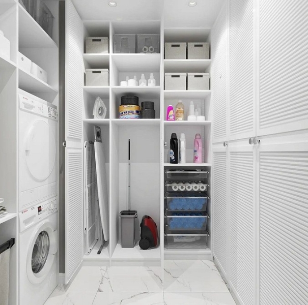 Кладовка в квартире: как сделать ее удобной, стильной и сохранить порядок (67 фото)