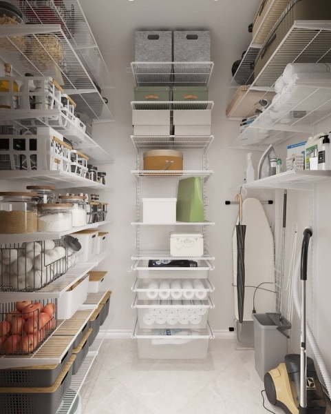 Кладовка в квартире: как сделать ее удобной, стильной и сохранить порядок (67 фото)