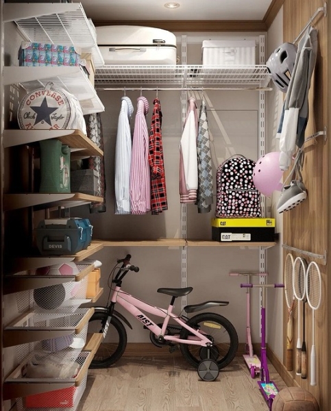 Кладовка в квартире: как сделать ее удобной, стильной и сохранить порядок (67 фото)