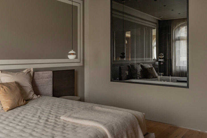 Петербургский классицизм в современном ключе: квартира 195 м²