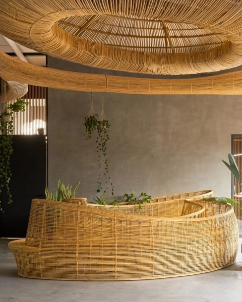 «Плетеный» офис в Бельгии по проекту Enter Projects Asia