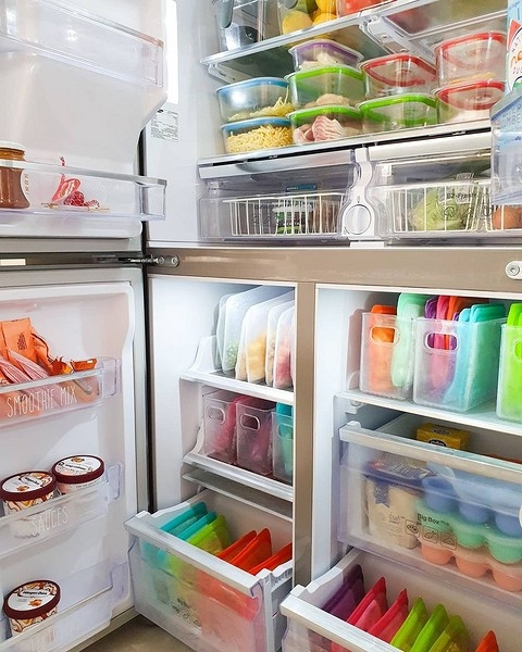 8 красивых и практичных идей для хранения в морозилке