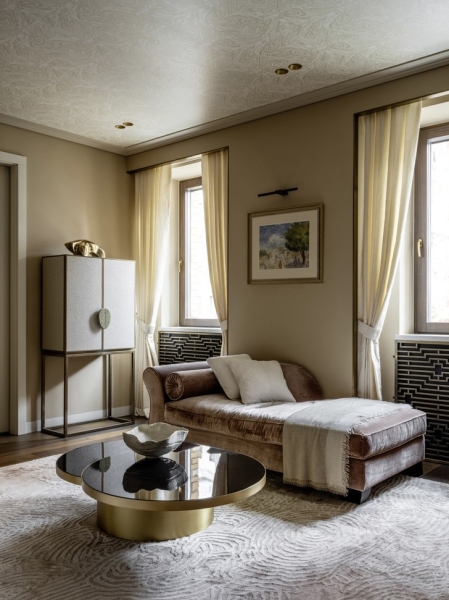 Чайная роза: квартира на Арбате в Москве