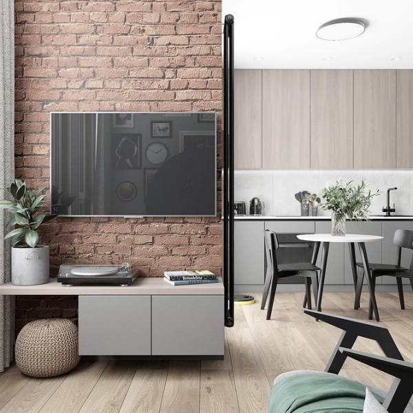 Дизайн двухкомнатной квартиры: 13 планировок «до-после» и 4 подходящих стиля (137 фото)