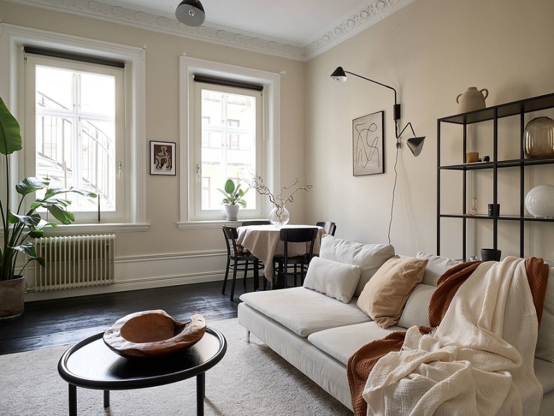 Дизайн двухкомнатной квартиры: 13 планировок «до-после» и 4 подходящих стиля (137 фото)