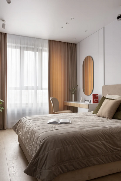 Дизайн двухкомнатной квартиры: 13 планировок «до-после» и 4 подходящих стиля (137 фото)