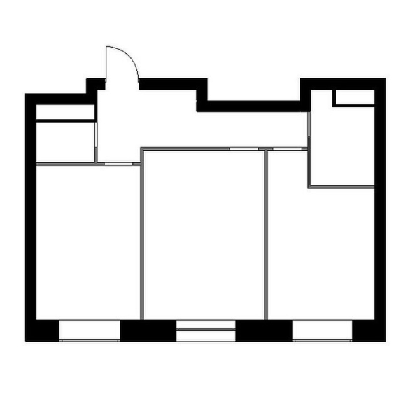 Дизайн двухкомнатной квартиры: 13 планировок «до-после» и 4 подходящих стиля (137 фото)
