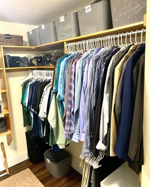 До и после: 7 шкафов и гардеробов, где навели идеальный порядок