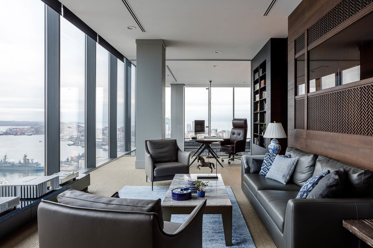 Двухуровневая квартира 470 м² с террасой во Владивостоке