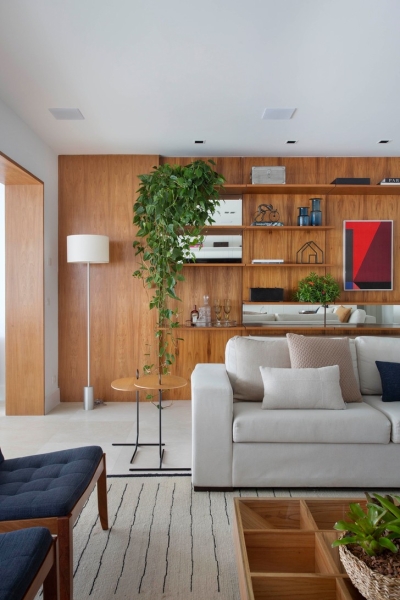 Двухуровневая квартира в Рио-де-Жанейро от A+G Arquitetura