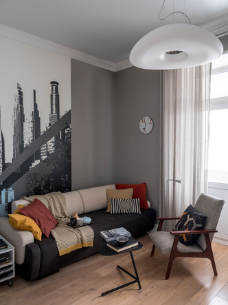 Экономим красиво: квартира 56 м² в сталинском доме