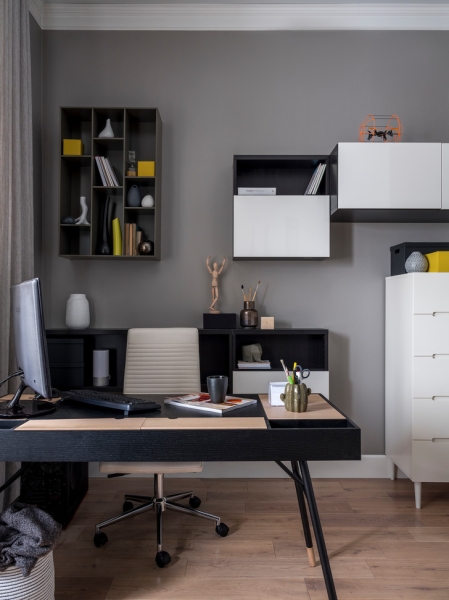 Экономим красиво: квартира 56 м² в сталинском доме