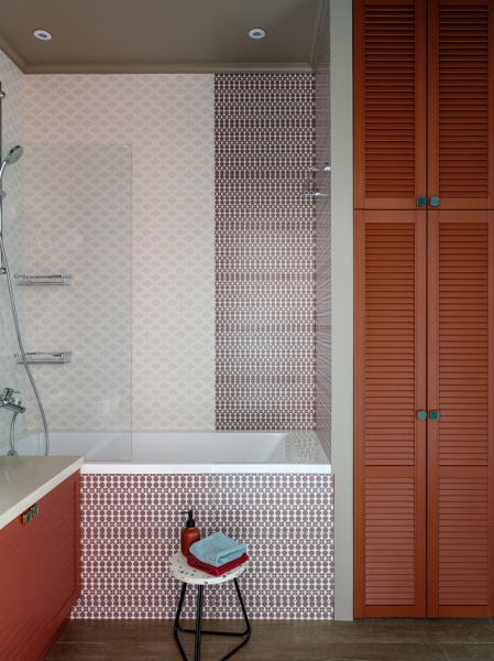 Яркая квартира 90 м² в Москве