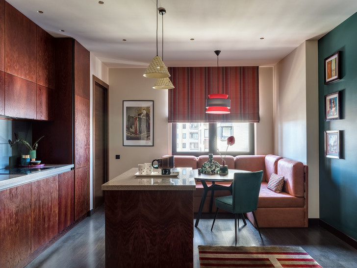 Яркая квартира 90 м² в Москве