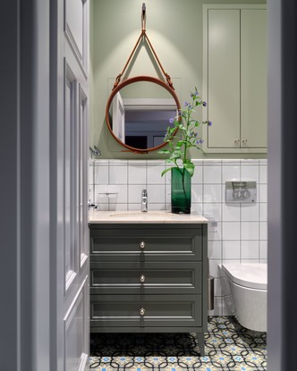 Яркая квартира в доме 1950-х годов в Москве