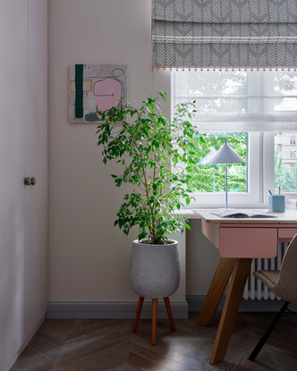 Яркая квартира в доме 1950-х годов в Москве