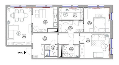Как сделать из трех комнат четыре и не испортить планировку: реальный пример