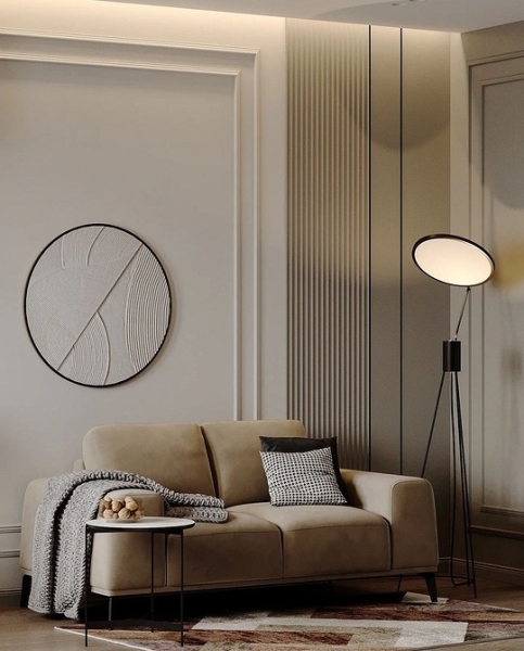 Как выглядит стильный диван на ножках: 53 модных примера