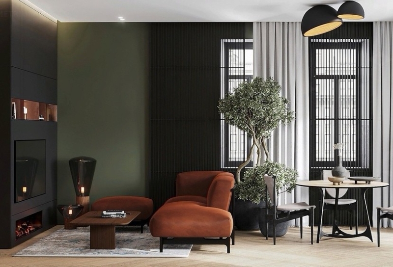 Как выглядит стильный диван на ножках: 53 модных примера