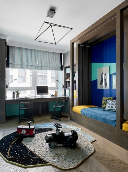 Квартира 90 м² для многодетной семьи в новостройке