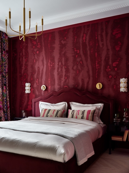 Московская квартира 81 м² в оттенках моря