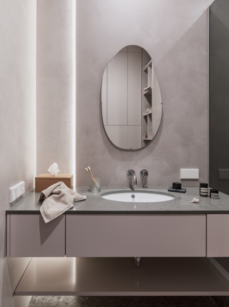 Воздушная квартира 53 м² в Санкт-Петербурге