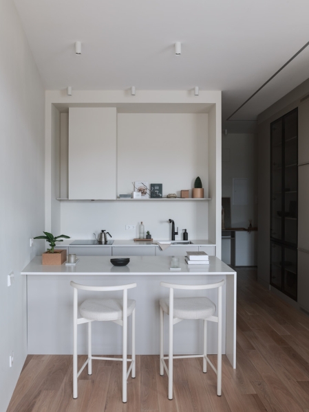 Воздушная квартира 53 м² в Санкт-Петербурге