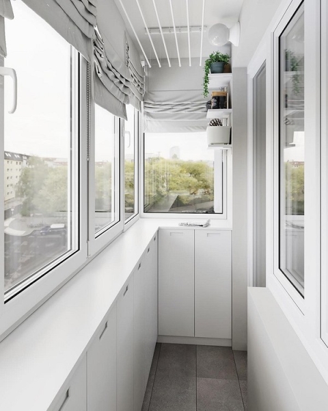 5 красивых идей хранения на балконе, которые легко реализовать