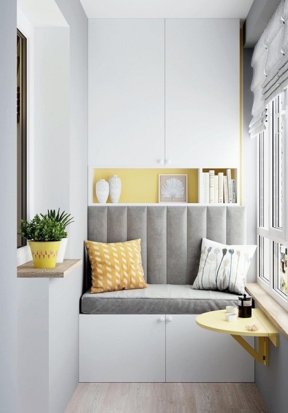 5 красивых идей хранения на балконе, которые легко реализовать