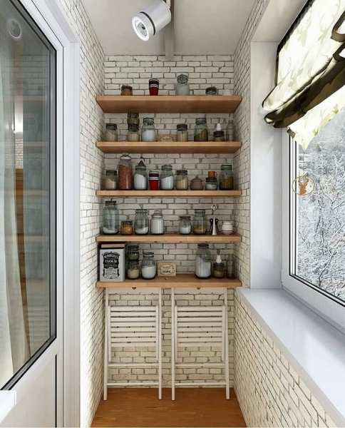 5 красивых идей хранения на балконе, которые легко реализовать