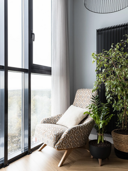 7 трендов в оформлении окна шторами