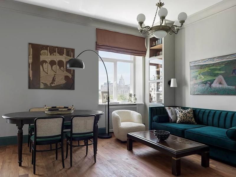 7 трендов в оформлении окна шторами