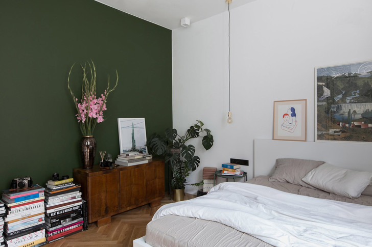 Атмосферная квартира в доме 1950-х годов в Варшаве