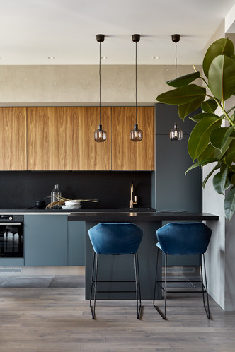 Брутальная квартира 78 м² с элементами минимализма