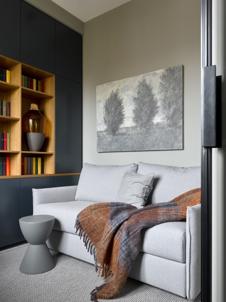 Брутальная квартира 78 м² с элементами минимализма