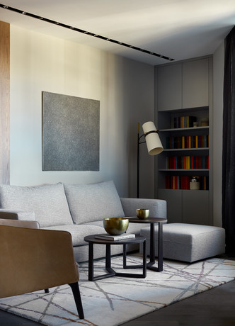 Брутальная квартира 78 м² с элементами минимализма