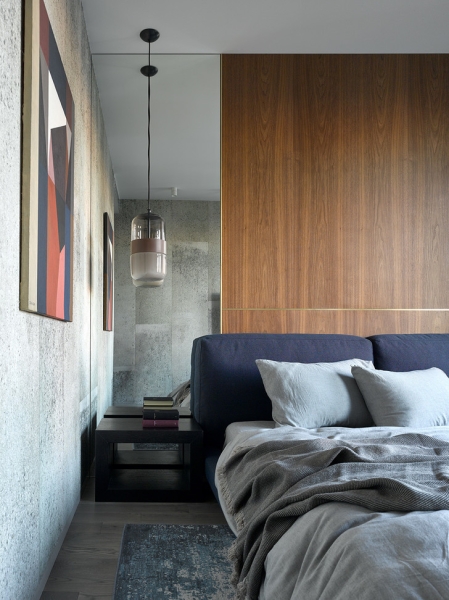 Брутальная квартира 78 м² с элементами минимализма