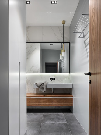 Брутальная квартира 78 м² с элементами минимализма