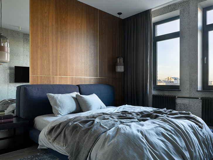 Брутальная квартира 78 м² с элементами минимализма