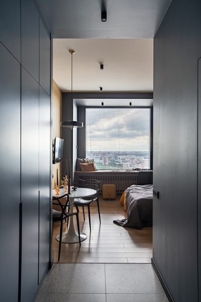 Это восторг: маленькая студия 29 кв. м, из которой выжали максимум