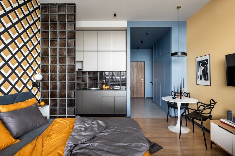 Это восторг: маленькая студия 29 кв. м, из которой выжали максимум